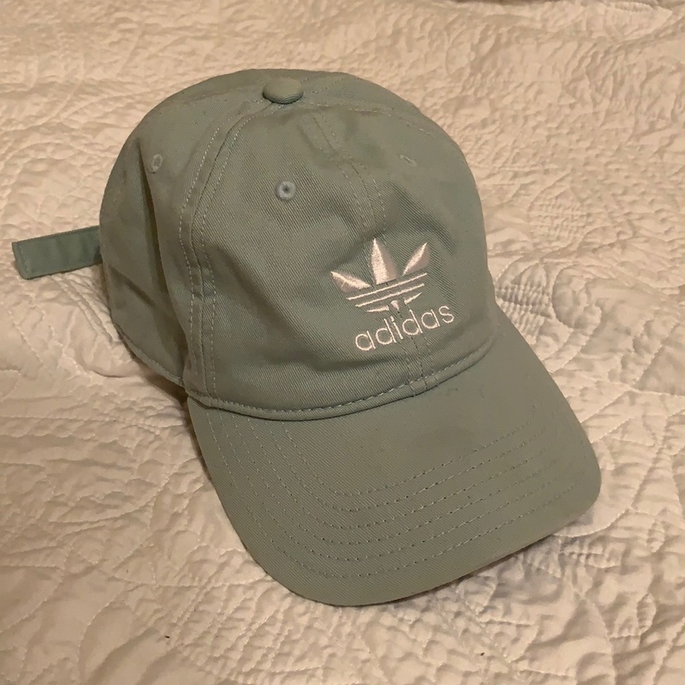Teal Adidas Dad Hat